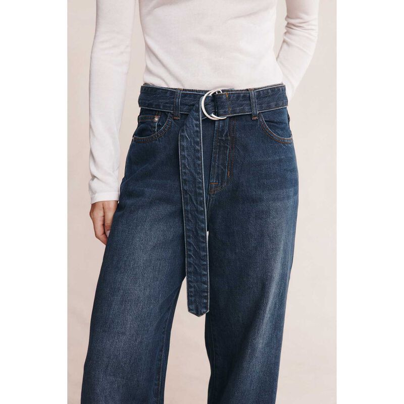 Marle Belted Wide Leg Jean image number 2